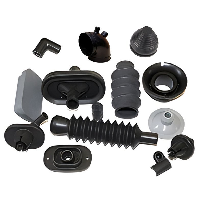 Factory Customized Flexible NBR EPDM Silicone Rubber Dust Cover Bellows for Auto Customized Various Rubber Dust Cover Bellows